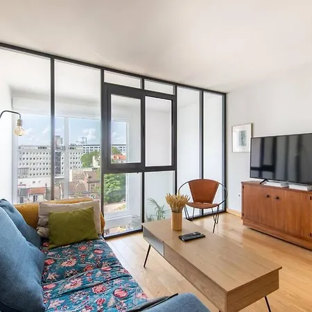Jules Verne - Superb Duplex Rooftop Apartman Saint-Ouen