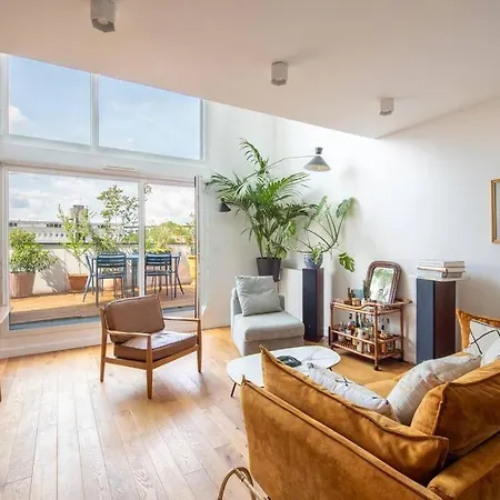 Jules Verne - Superb Duplex Rooftop * Saint-Ouen